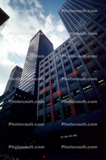 Buildings in Manhattan, 30 November 1989