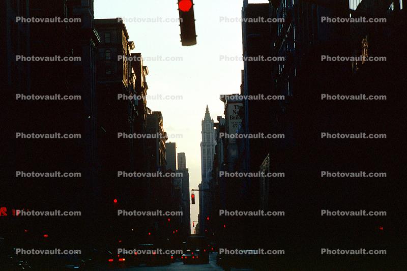 Buildings, Canyons of Manhattan, 30 November 1989
