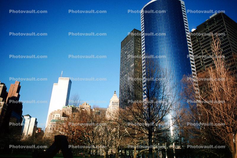 World Trade Center, New York City, Manhattan, autumn