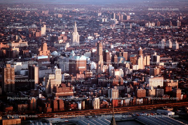 Crowded Urban Buildings, Bronx, 3 December 1989
