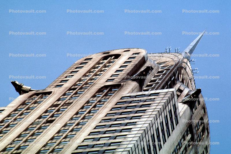 Chrysler Building, Manhattan, looking-up, Gargoyles