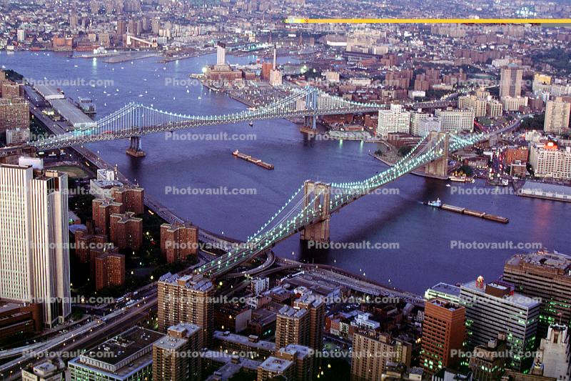 East River, Cityscape, buildings, skyscraper, skyline, Manhattan, East-River