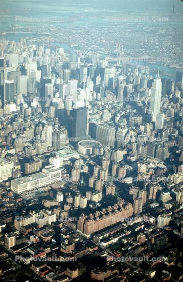 Madison Square Garden, Cityscape, buildings, skyscraper, skyline, midtown Manhattan
