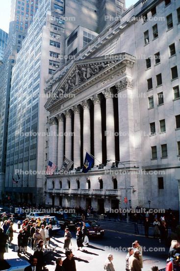 NYSE, New York Stock Exchange, 28 October 1997