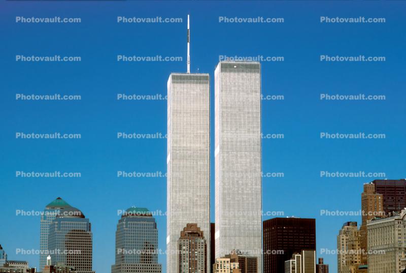 World Trade Center skyscrapers, buildings, cityscape, 28 October 1997