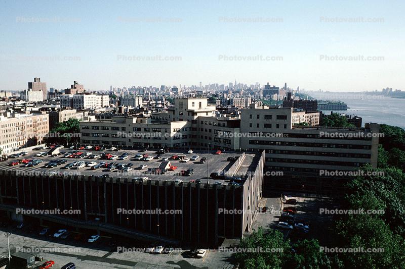 Parking Structure, Buildings, Cityscape, Manhattan, 28 October 1997