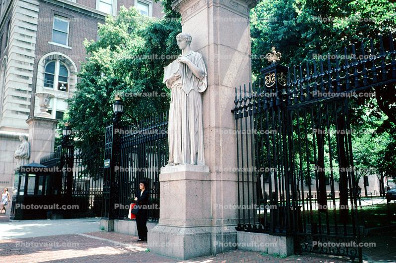 Statue, Statuary, Sculpture, art, woman, robes, 26 June 1999