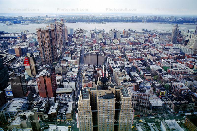 Buildings, cityscape, Manhattan