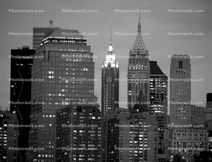 Manhattan, Twilight, Dusk, Dawn