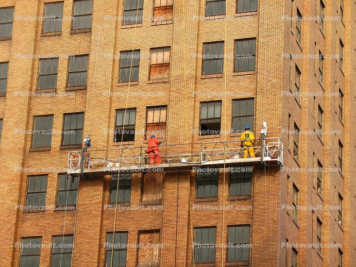 Window Washers, Workers, City of Niagara Falls