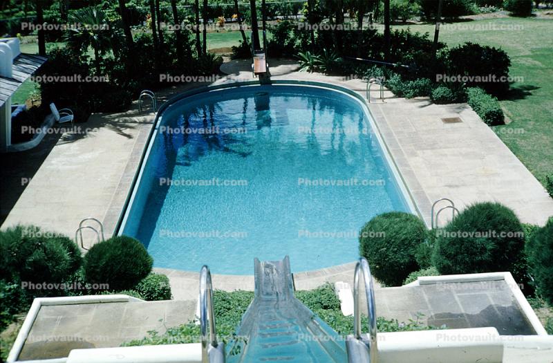 Water Slide, Swimming Pool, New Rochelle