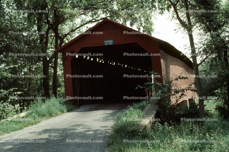 Utica Mills Covered Bridge, 1967, Maryland