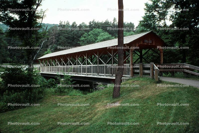 Thomas L. Kelly Covered Bridge, Allegany State Park, New York State
