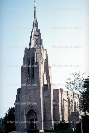 The Asbury First United Methodist Church, Cathedral, Cross, Steeple, building