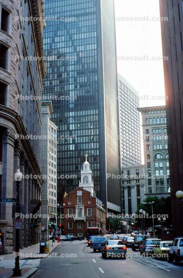Old South Meeting House, cars