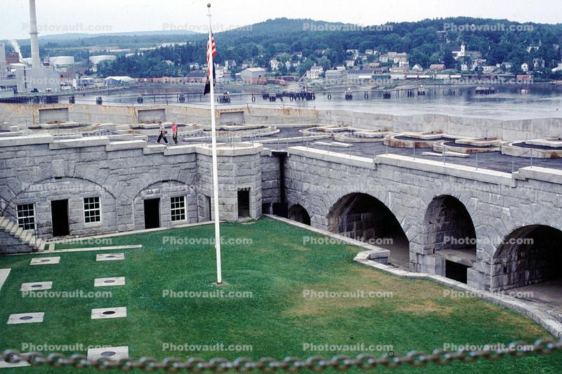 Fort George Castine, Fort Knox State Park, Historic Site, Granite Fort, Penobscot River