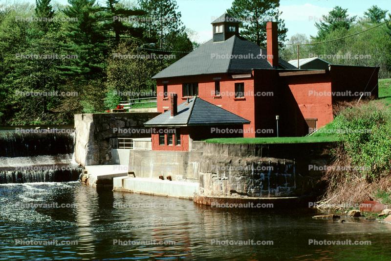 Grinding Mill, Water, River, Power, landmark, building