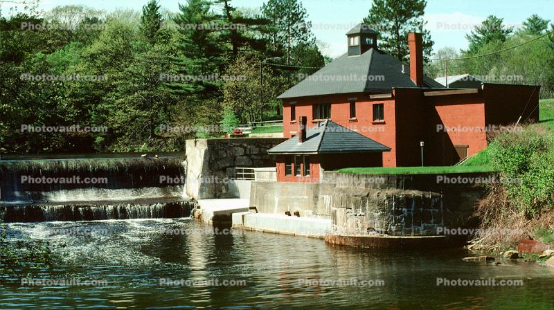Grinding Mill, Water, River, Power, landmark, building