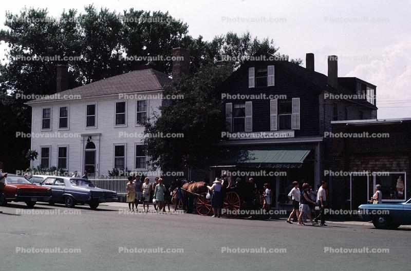 buildings, Cape Ann, Car, automobile, July 1969, 1960s