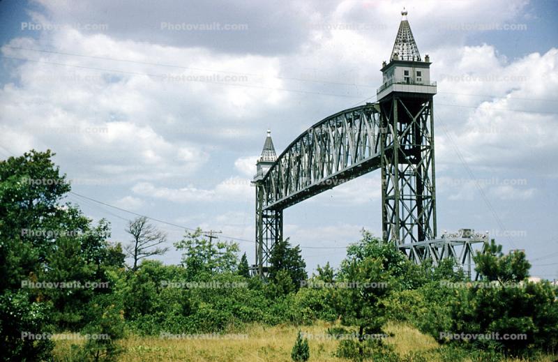 Cape Cod Canal Railroad Bridge, Lift Bridge, Bourne, Massachusetts