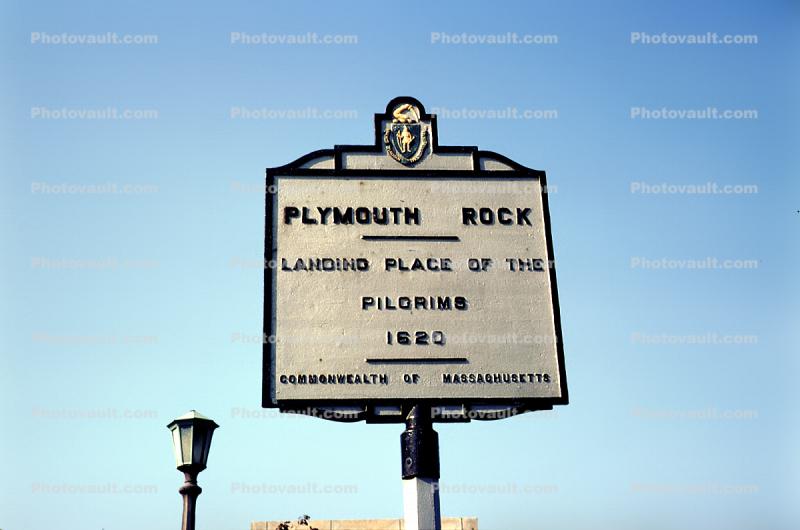 Plymouth Rock, Pilgrims