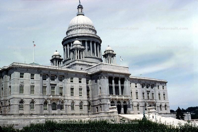 Rhode Island State Capitol, Government Building, dome, June 1964, 1960s