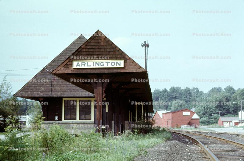 Arlington Train Station, Depot, Building
