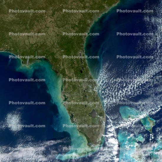 State of Florida, Gulf of Mexico, Atlantic Ocean