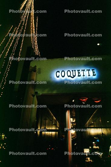 Coquette, Neon Lights, night, nighttime