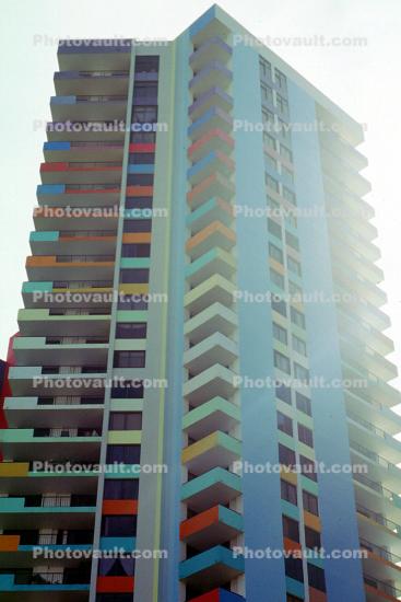 Tall Colorful Condo Building, 21 January 1995
