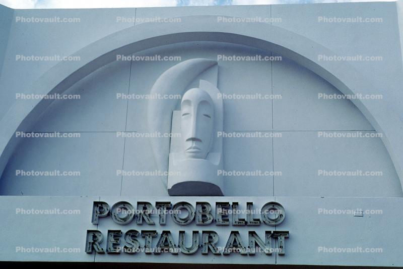 Portobello Restaurant, Art-deco building, 21 January 1995