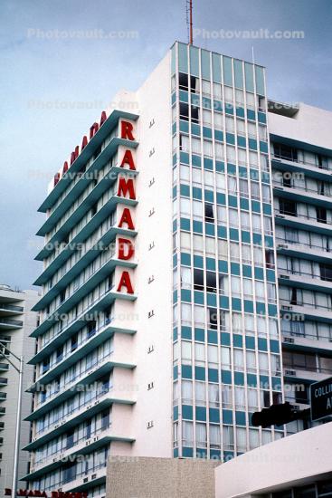 Ramada hotel, Art-deco building, 21 January 1995