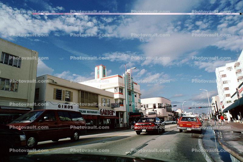 Hotel, Building, Art-deco building, Cars, automobile, vehicles, 21 January 1995