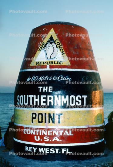 the southernmost point in the continental USA