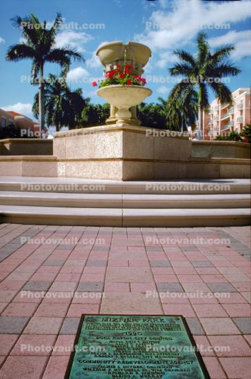 Mizner Park, Water Fountain, Boca Raton