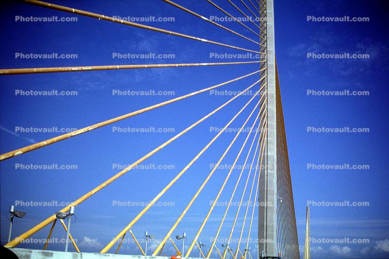 Sunshine Skyway Bridge, Cable Stays, Tampa Bay