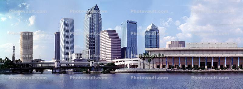 Tampa Panorama, Skyline, buildings, skyscrapers, cityscape