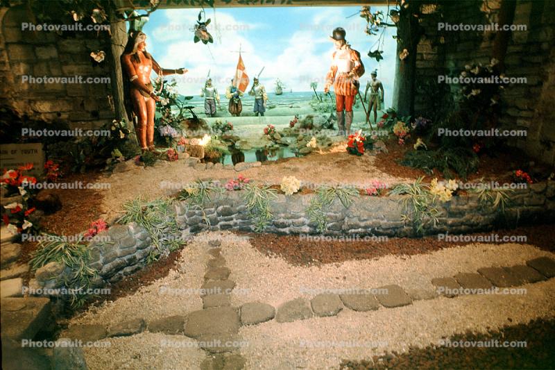 Diorama at the Fountain of Youth, 31 May 2003