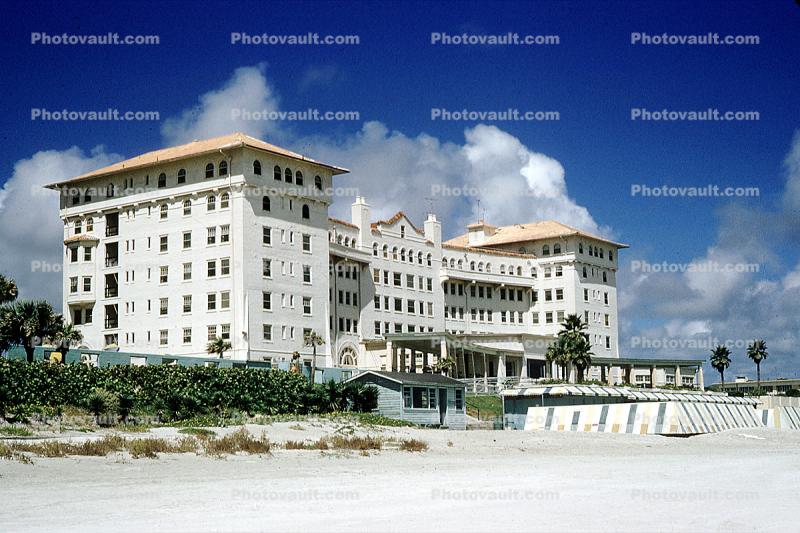 Hotel, building, Daytona Beach, May 1954, 1950s