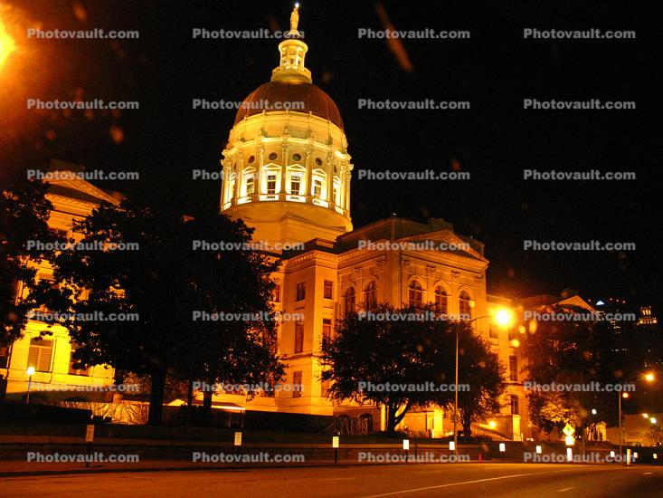 State Capitol in the Evening, Atlanta