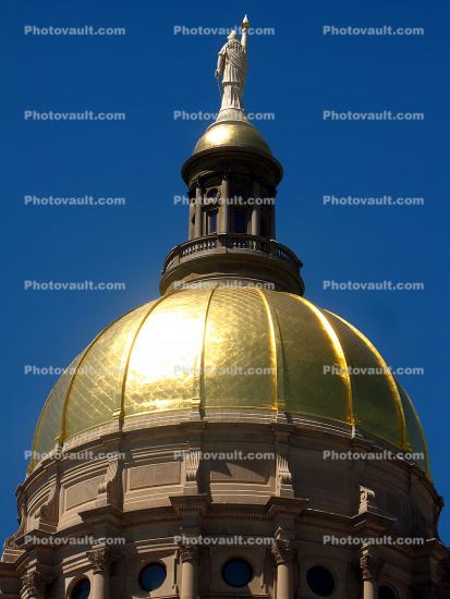 Dome, State Capitol, Building, Atlanta