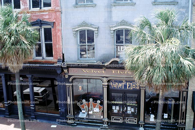 Shops, buildings, Savannah