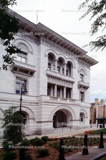 Tomochichi Federal Building and U.S. Courthouse, Corner, National Historic Landmark District, Savannah