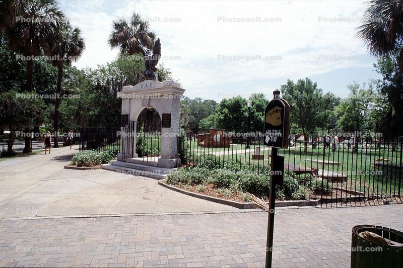 Park, Trees, Historic Savannah
