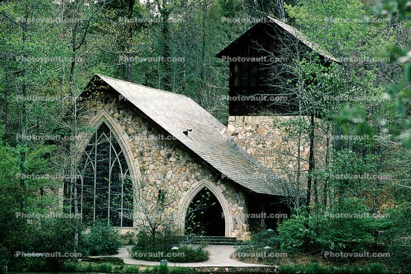 Chapel in the Woods, Unique Building, church, Pine Mountain, Georgia