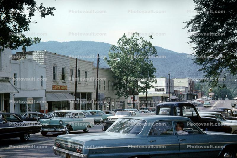 Chevy, Chevrolet, car, Clayton Georgia, May 1965, 1960s