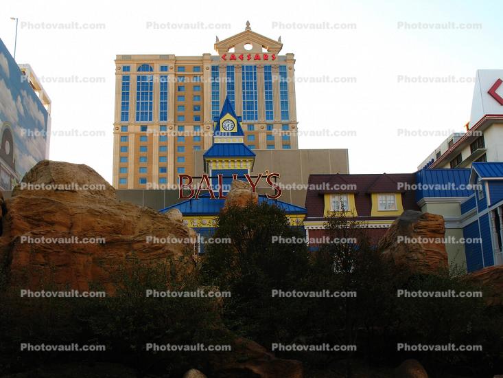 Bally's Casino, Caesars, Buildings, skyline
