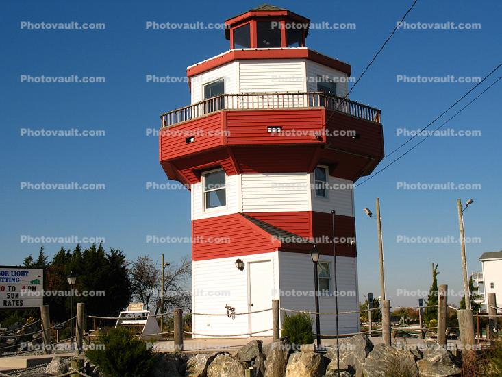 Fake Lighthouse building lookout