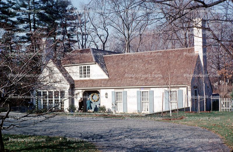 home, house, big, Building, domestic, domicile, residency, housing, Princeton, December 1970, 1970s