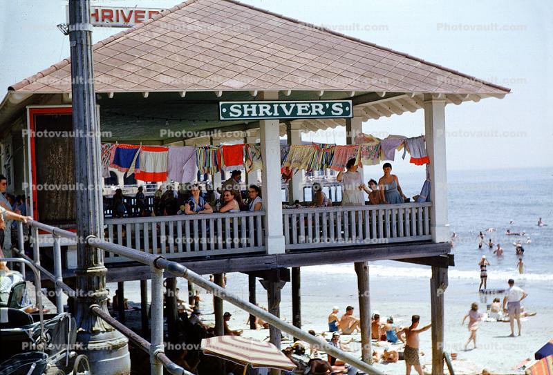 Shriver's Salt Water Taffy and Fudge, the Boardwalk, Ocean City, New Jersey, 1950s
